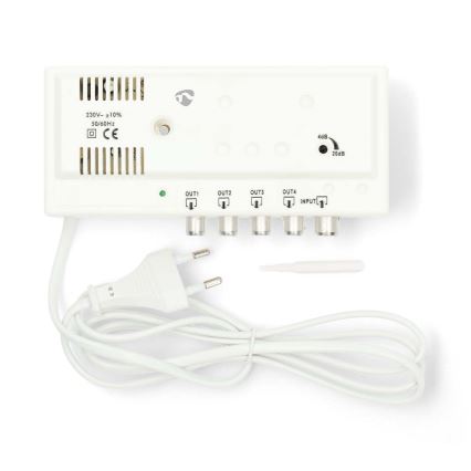 4-pojasni antenski pojačivač 230V