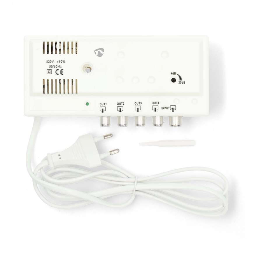 4-pojasni antenski pojačivač 230V