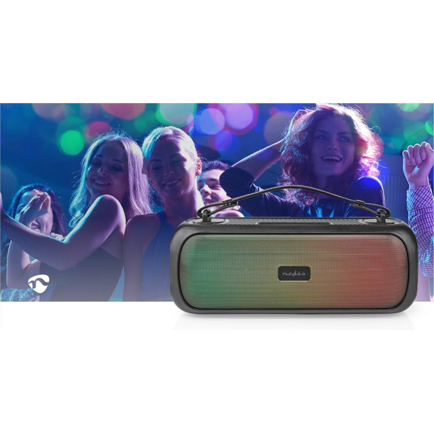 LED RGB Punjivi zvučnik 45W/3000 mAh IPX5