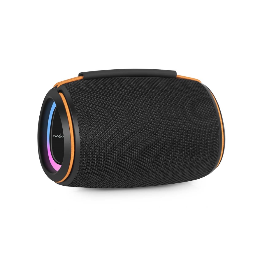 LED punjivi zvučnik 40W/1200 mAh IPX4 crni