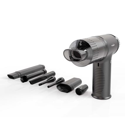 Punjivi ručni usisivač 2u1 90W/6000 mAh siva/crna