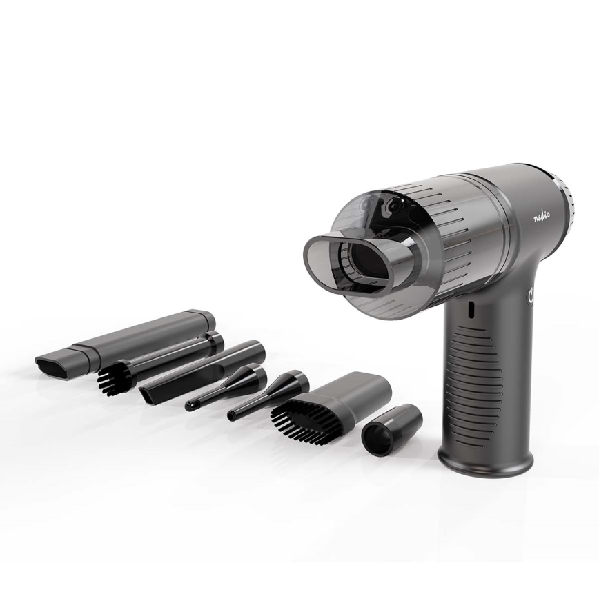 Punjivi ručni usisivač 2u1 90W/6000 mAh siva/crna