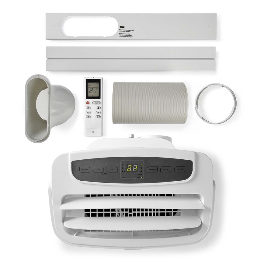 Pametan prenosni klima-uređaj 3u1 sa kompletnom opremom, 1357 W / 230 V, 12 000 BTU, Wi-Fi + daljinski upravljač