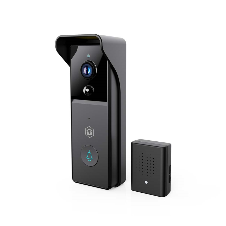 Video zvono sa senzorom pokreta SmartLife, 4400 mAh, Full HD 1296p, IP44, Wi‑Fi, Tuya