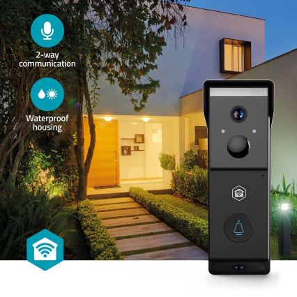 Video zvono sa senzorom pokreta SmartLife 4400 mAh 2x Full HD 1080p IP54 Wi-Fi Tuya