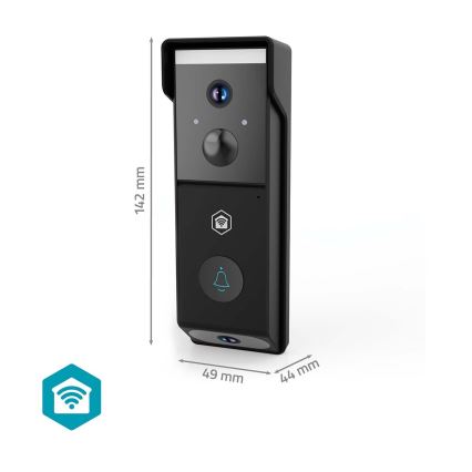 Video zvono sa senzorom pokreta SmartLife 4400 mAh 2x Full HD 1080p IP54 Wi-Fi Tuya
