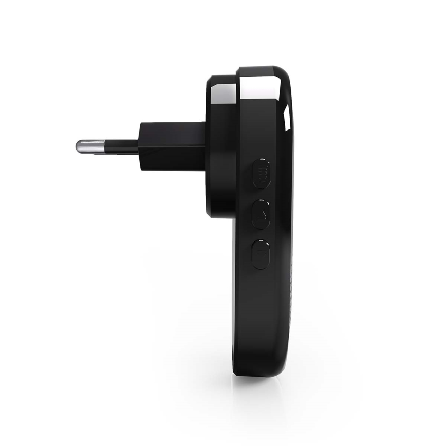 Gong za zvono SmartLife Wi‑Fi, crne boje