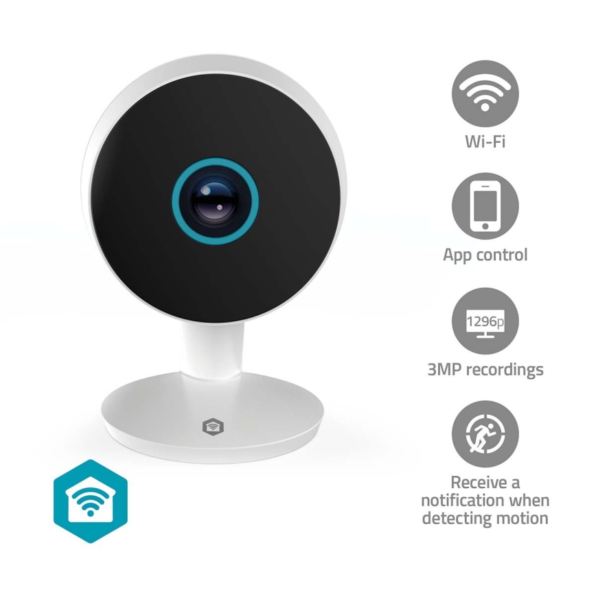 Pametna kamera Smartlife 5V 3MP Full HD 1296p Wi-Fi Tuya
