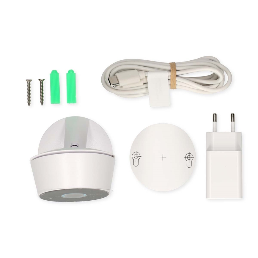 Pametna kamera Smartlife 5V 3MP Full HD 1296p Wi-Fi Tuya