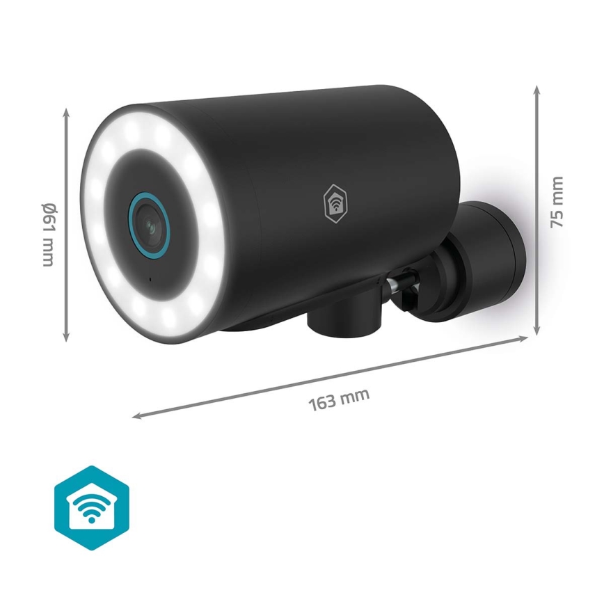 Pametna spoljašnja kamera SmartLife 5V 4K 8MP 3840x2160p IP65 Wi-Fi Tuya