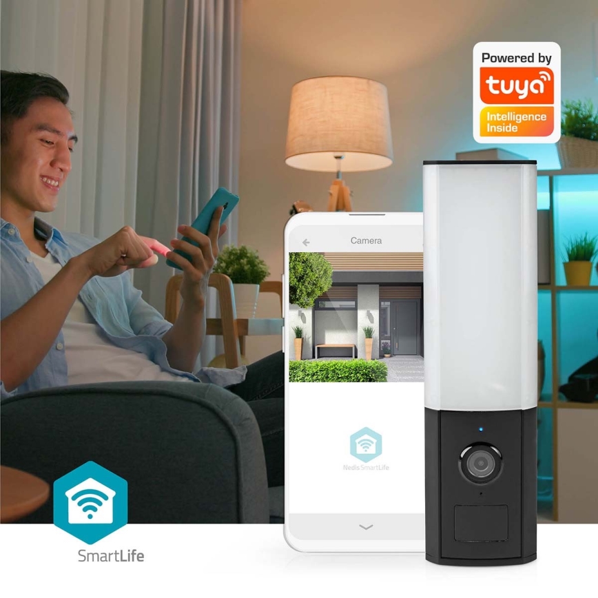 Pametna spoljašnja kamera Smartlife Full HD 1080p sa LED osvetljenjem Wi-Fi Tuya IP65