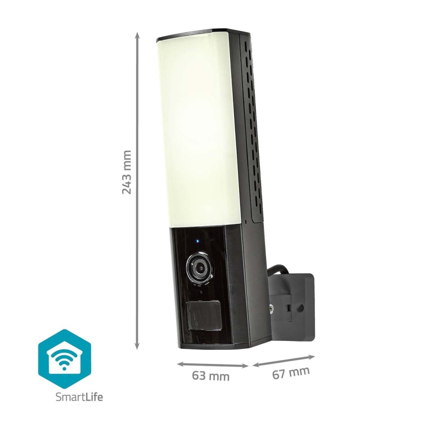 Pametna spoljašnja kamera Smartlife Full HD 1080p sa LED osvetljenjem Wi-Fi Tuya IP65
