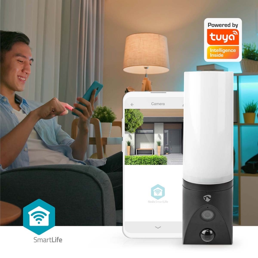Pametna spoljašnja kamera SmartLife Full HD 1080p sa LED osvetljenjem, Wi-Fi, Tuya, IP65