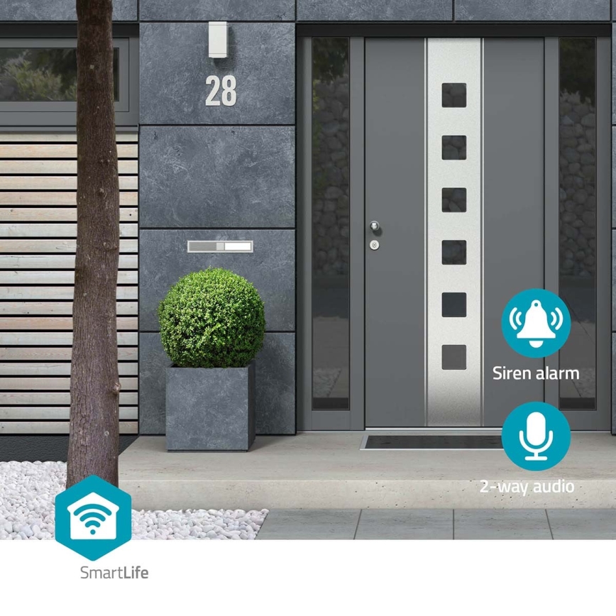 Pametna spoljašnja kamera SmartLife Full HD 1080p sa LED osvetljenjem, Wi-Fi, Tuya, IP65