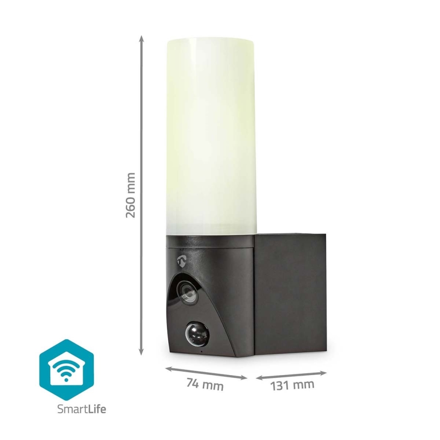 Pametna spoljašnja kamera SmartLife Full HD 1080p sa LED osvetljenjem, Wi-Fi, Tuya, IP65