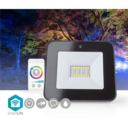 LED RGBW prigušiva reflektorska svetiljka SmartLife LED/20W/230V Wi-Fi IP65 2700-6500K