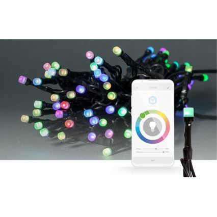 LED RGB Spoljašnji  niz 42xLED/8 funkcija 8m IP65 Wi-Fi Tuya