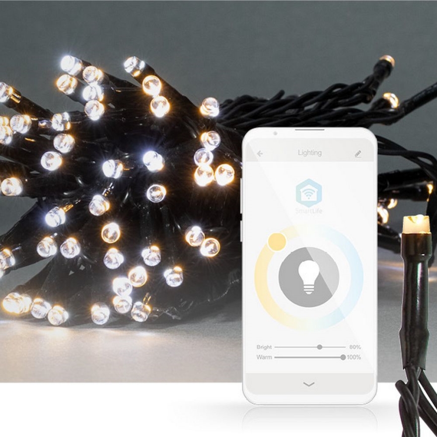 LED  lanac 50xLED/8 funkcija 5m IP65 Wi-Fi Tuya