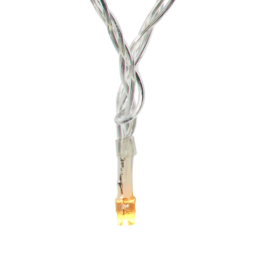LED spoljna božićna zavesa 200xLED/8 funkcija 6m IP65 Wi-Fi Tuya topla bela