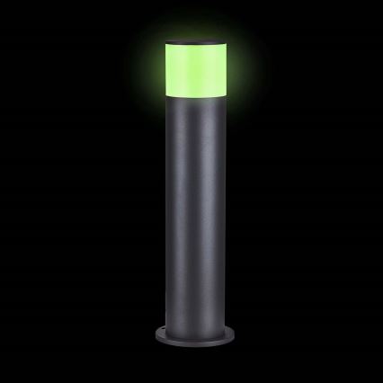 LED RGBW prigušiva spoljašnja lampa SmartLife LED/10W/230V IP65 Wi-Fi Tuya crna