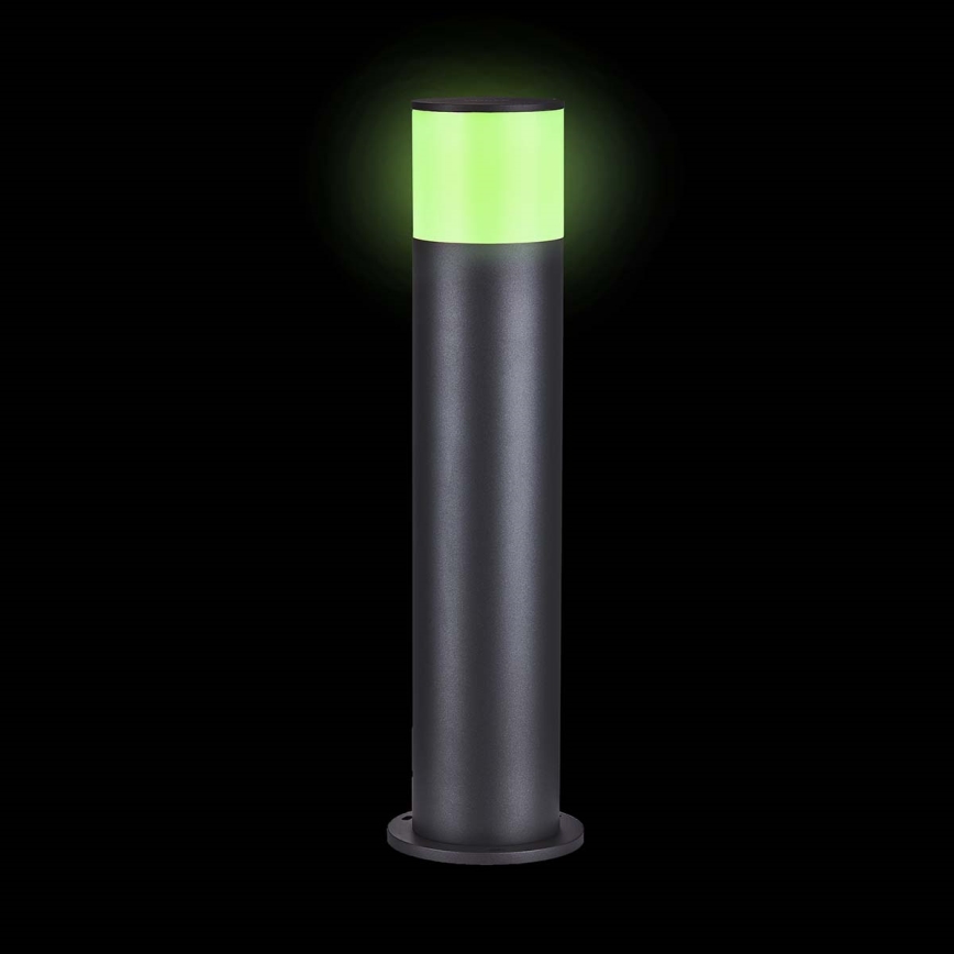 LED RGBW prigušiva spoljašnja lampa SmartLife LED/10W/230V IP65 Wi-Fi Tuya crna