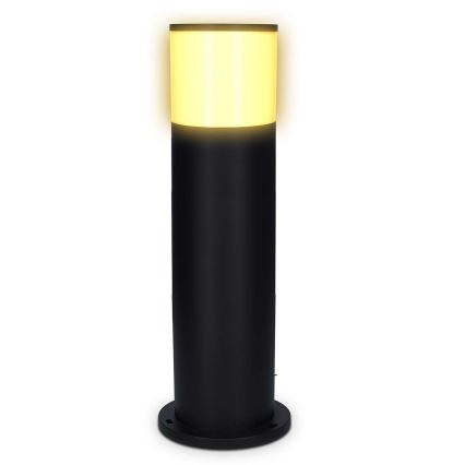 LED RGBW prigušiva spoljašnja lampa SmartLife LED/10W/230V IP65 Wi-Fi Tuya crna
