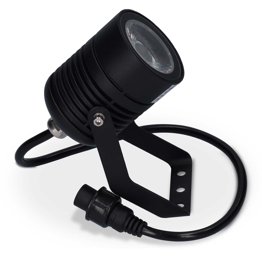 Komplet 3x LED RGBW prigušiva spoljašnja lampa SmartLife LED/3W/230V IP65 Wi-Fi Tuya crna