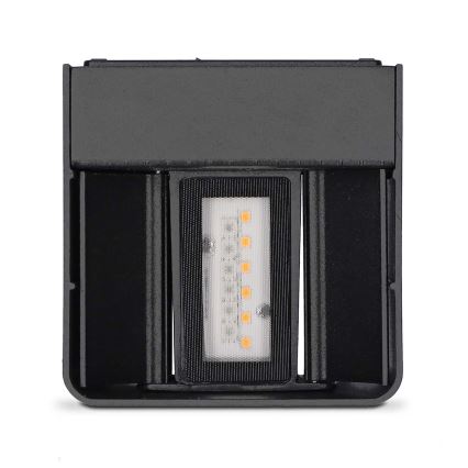 LED RGBW prigušiva spoljašnje zidno svetlo SmartLife LED/12W/230V IP65 Wi-Fi Tuya crno