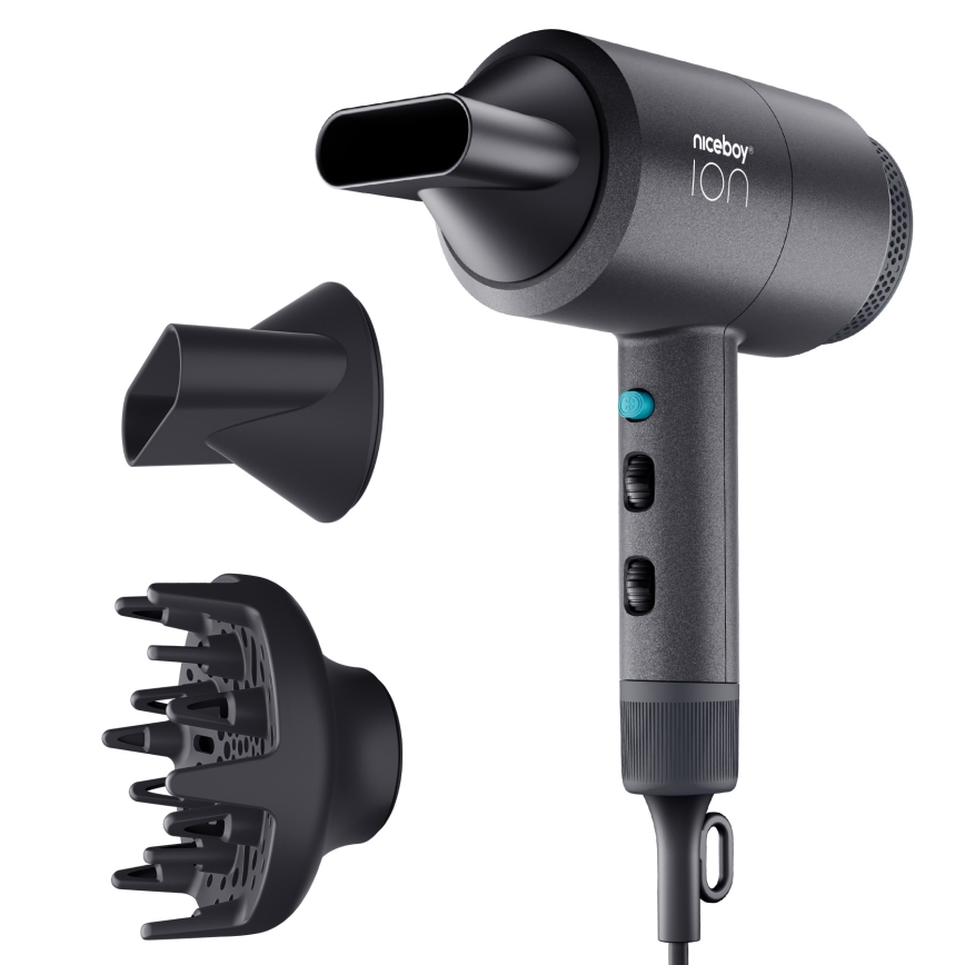 Niceboy ION AirSonic STAR - Fen 2100W/230V crna