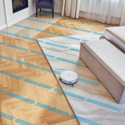Niceboy ION Charles i4 - Pametan robotski usisivač 2u1 4400 mAh Wi-Fi bela + daljinski upravljač