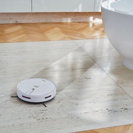 Niceboy ION Charles i4 - Pametan robotski usisivač 2u1 4400 mAh Wi-Fi bela + daljinski upravljač