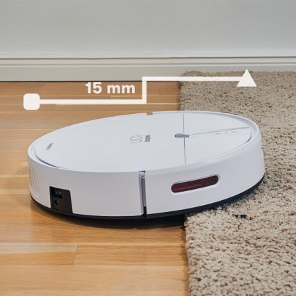 Niceboy ION Charles i4 - Pametan robotski usisivač 2u1 4400 mAh Wi-Fi bela + daljinski upravljač