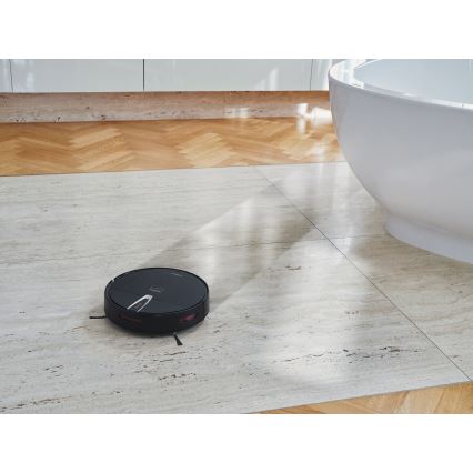 Niceboy ION Charles i4 - Pametan robotski usisivač 2u1 4400 mAh Wi-Fi crna + daljinski upravljač
