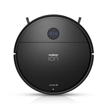Niceboy ION Charles i6 - Pametan robotski usisivač 2u1 2600 mAh Wi-Fi crna
