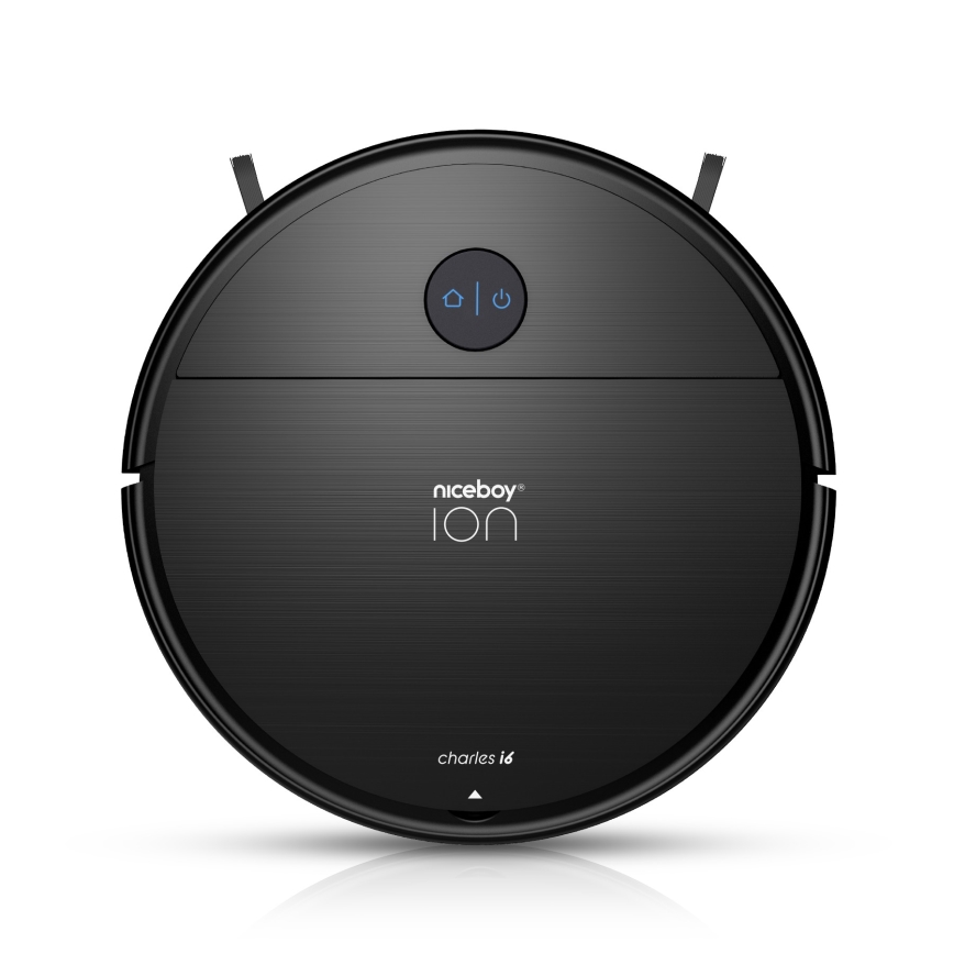 Niceboy ION Charles i6 - Pametan robotski usisivač 2u1 2600 mAh Wi-Fi crna