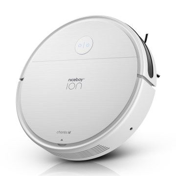 Niceboy ION Charles i6 - Pametni robotski usisivač 2u1 2600 mAh Wi-Fi beo
