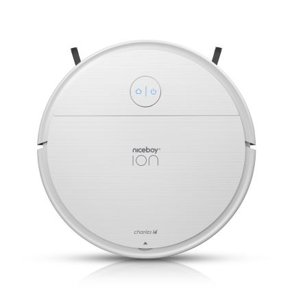 Niceboy ION Charles i6 - Pametni robotski usisivač 2u1 2600 mAh Wi-Fi beo