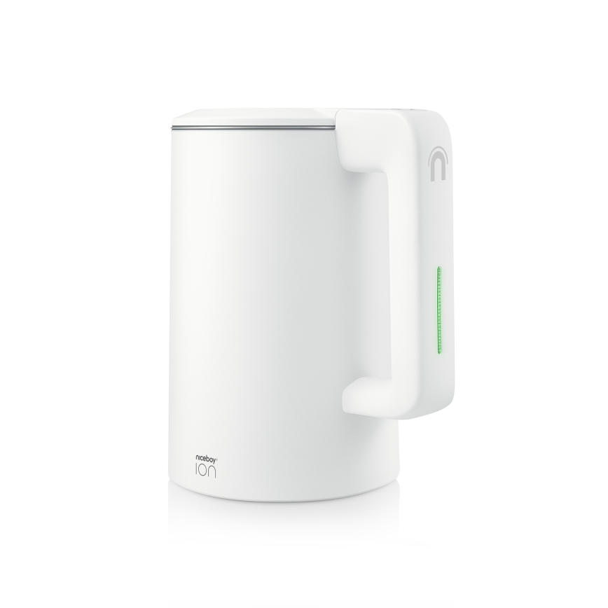 Niceboy ION SmartKettle - Pametni brzi električni čajnik sa termoregulacijom 1,7 l 2200W/230V Wi-Fi bela