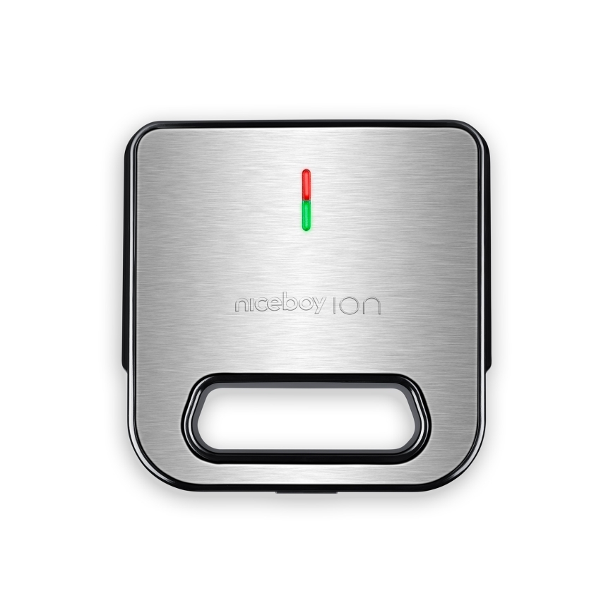 Niceboy ION Snacker S1 - Toster 750W/230V mat hrom/crna