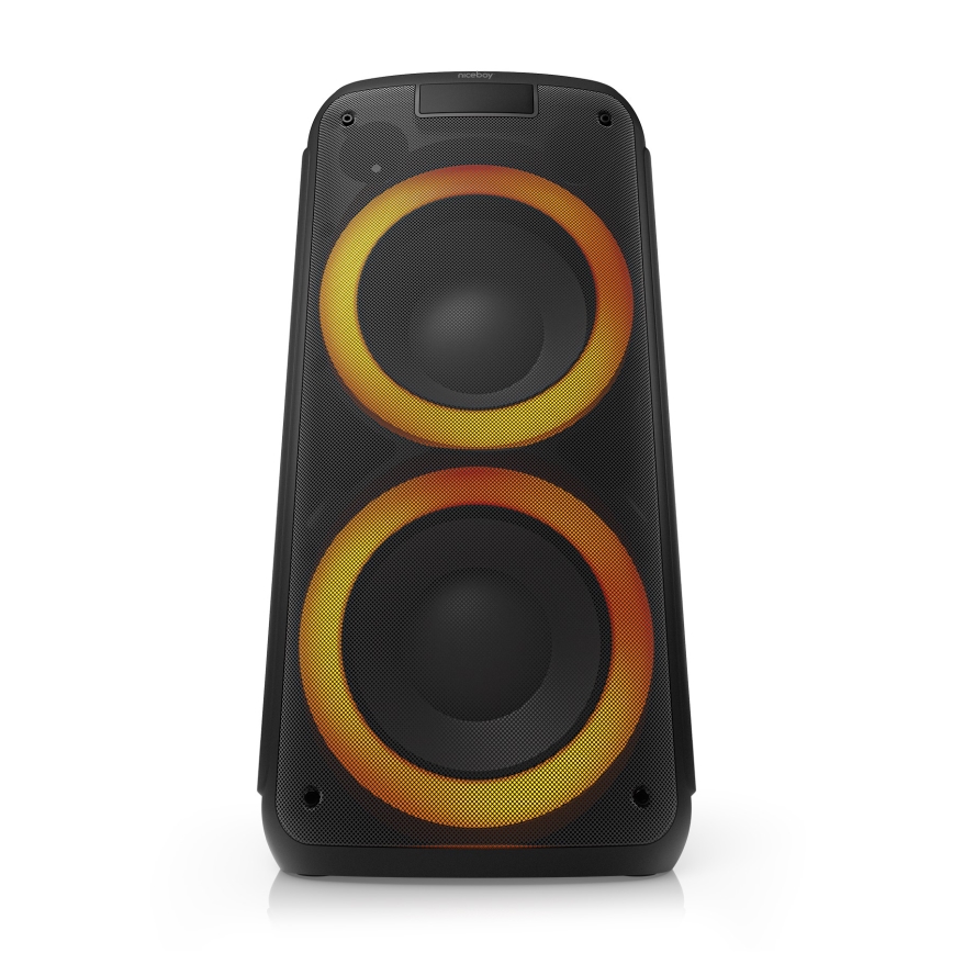 Niceboy PARTY Boss 2 - LED bežični zvučnik sa mikrofonom i funkcijom powerbanke 200W/4500 mAh + daljinski upravljač