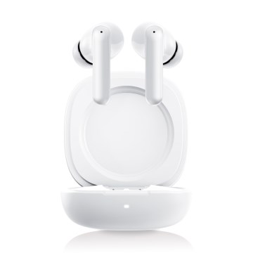 Niceboy Pins 4 PRO - Bežične slušalice sa ANC 380 mAh + 2x 35 mAh IP54 bela