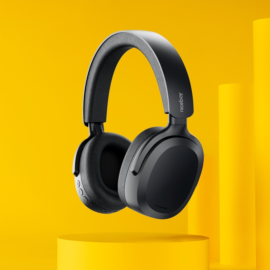 Niceboy Sora - Bežične slušalice sa mikrofonom 250 mAh IPX4 crne