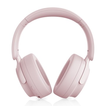 Niceboy Stellar - Bežične slušalice sa mikrofonom i aktivno prigušiva buke (ANC) 400 mAh IPX4 ružičasta