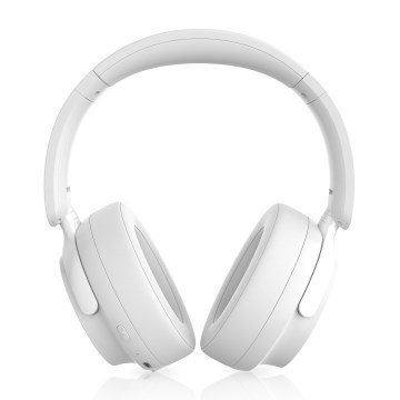Niceboy Stellar - Bežične slušalice sa mikrofonom i prigušiva 400 mAh IPX4 bela