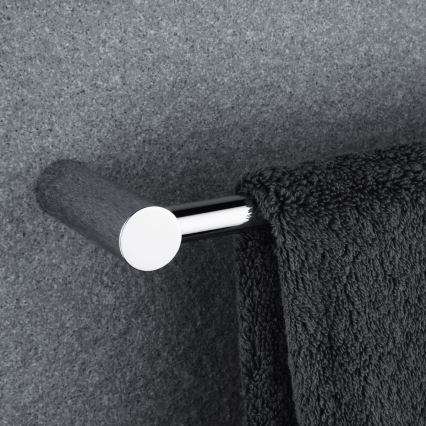 NIMCO BR 11035-26 - Zidni držač za peškire BORMO, 36 cm, sjajni hrom