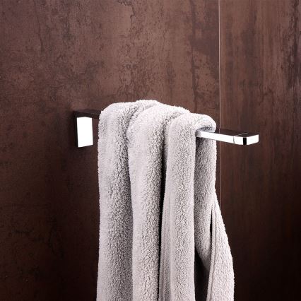 NIMCO MA 29097-26 - Zidni držač za peškire MAYA 37 cm, sjajni hrom