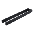 NIMCO MAC 29098-90 - Zidni držač za peškire MAYA 37 cm mat crna