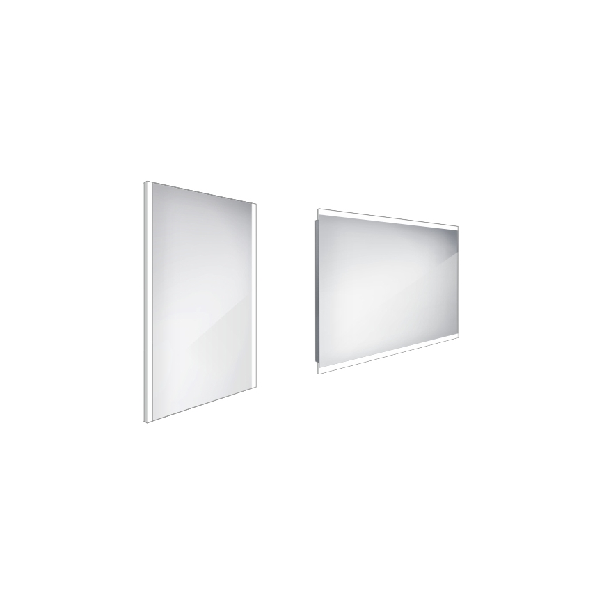 NIMCO ZP 11001 - LED ogledalo za kupatilo sa pozadinskim osvetljenjem, 21W, 230V, 6500K, 70x50 cm, IP44