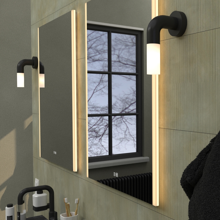 NIMCO ZP 11001VX - prigušiva LED kupatilsko ogledalo sa pozadinskim osvetljenjem LED/21W/230V 3000-6500K 70x50 cm IP44