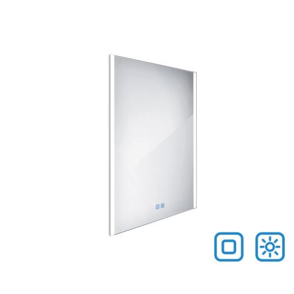 NIMCO ZP 11002VX - LED prigušiva ogledalo za kupatilo sa pozadinskim osvetljenjem LED/24W/230V 3000-6500K 80x60 cm IP44